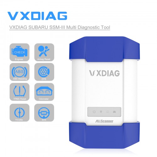 V2022.1 VXDIAG SUBARU SSM-III SSM3 SSM4 Multi Diagnostic Tool Support WIFI