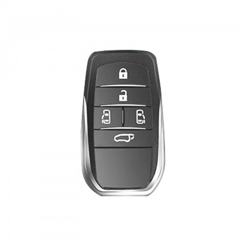 Lonsdor P0120 8A Smart Key 5 Buttons Smart Key 433MHz 315MHz 314MHz for Alphard, Vellfire, Alpha MVP [ With PCB and Key Shell ]