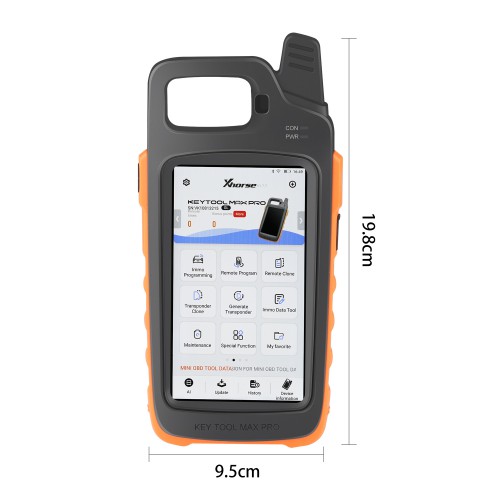2022 Xhorse VVDI Key Tool Max PRO Combines Key Tool Max and Mini OBD Tool Functions Adds Voltage and Leakage Current Functions