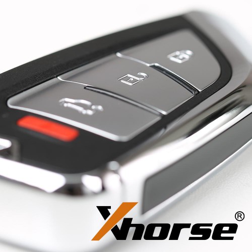 5pcs Xhorse XSKF20EN Knife Style Universal XS Series Smart Remote Key With 4 Buttons