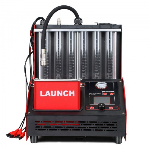 Launch CNC603A Exclusive Ultrasonic Fuel Injector Cleaner Fuel Injector Tester Cleaning Machine 4/6 Cylinder