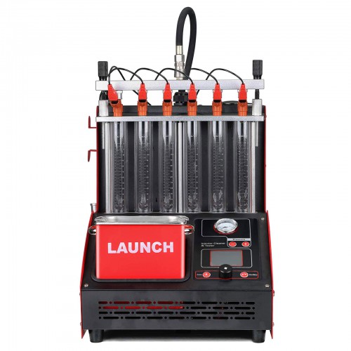 Launch CNC603A Exclusive Ultrasonic Fuel Injector Cleaner Fuel Injector Tester Cleaning Machine 4/6 Cylinder