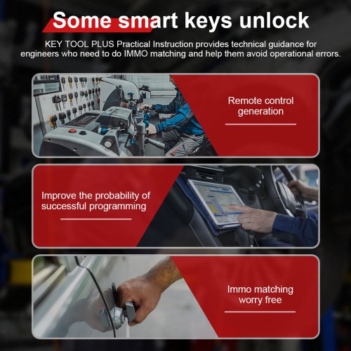 2023 GODIAG Key Tool Plus Practical Instruction 1&2 Two Books for Locksmith, Vehicle Maintenance Engineer