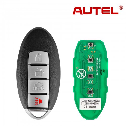 AUTEL IKEYNS004AL Nissan 4 Buttons Universal Smart Key