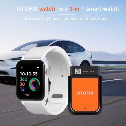 Autel OTOFIX Smart Key Watch With VCI 3-in-1 Wearable Device Smart Key+Smart Watch+Smart Phone Voice Control Lock/Unlock Doors Trunk Remote Car Start
