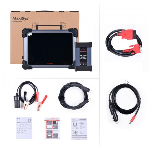 2024 Autel MaxiSys Elite II Pro Full System Diagnostic Tool with MaxiFlash VCI Support SCAN VIN and Pre&Post Scan Get Free MaxiVideo MV108