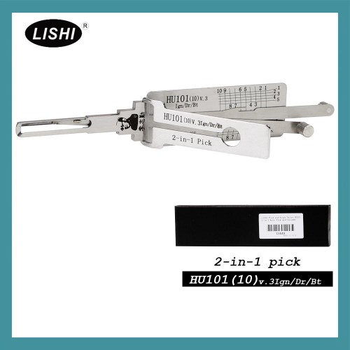 LISHI HU101 2-in-1 Auto Pick and Decoder for Ford, Land Rover, Jaguar, Volvo