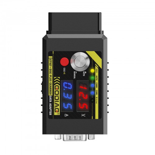 GODIAG GT107+ DSG Plus Gearbox Data Adapter For DQ250 DQ200 VL381 VL300 DQ500 DL501 Mercedes-Benz BMW
