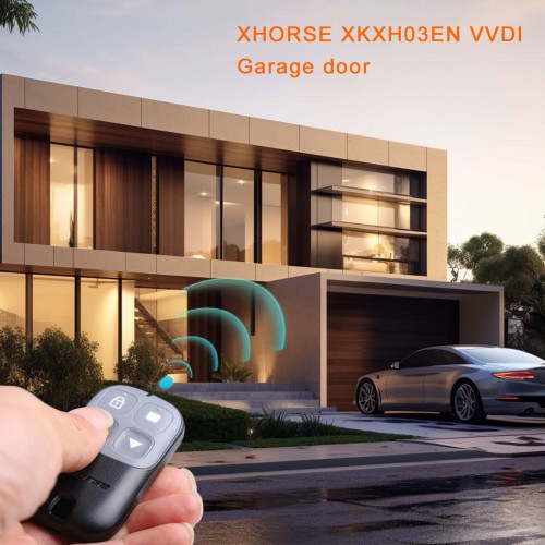 XHORSE XKXH03EN Garage Door Button for VVDI with Caibei  ( Black ) 5pcs/ lot