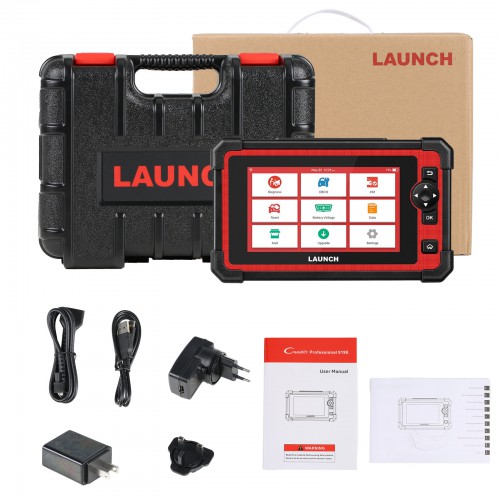 2024 LAUNCH X431 CRP919E Elite OBD2 Scanner Bidirectional Scan Tool with 31+ Service, All System Diagnosis, ECU Coding, CANFD DoIP, FCA Autoauth