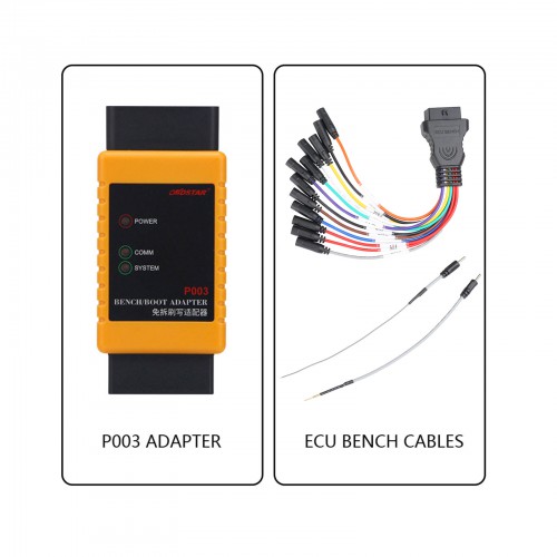 OBDSTAR P003 Bench/Boot Adapter with ECU Bench Cables for X300 DP PLUS/ DC706/ Key Master DP/ X300 PRO4