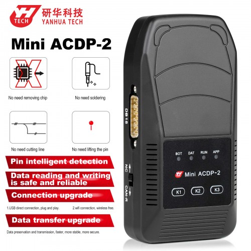 2023 Yanhua Mini ACDP 2 VW/Audi TCU Mileage Package Include ACDP-2 Master Basic Module, Module 21, Module 25 and Module 30