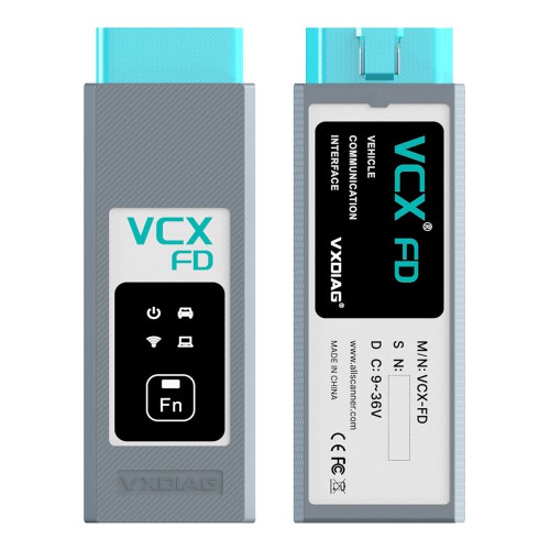 2024 VXDIAG VCX FD CAN FD 2 in1 Diagnostic Tool for Ford/Mazda & GM, Chevrolet, Buick, Cadillac, Opel, Holden Support WIFI DoIP