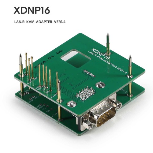 Xhorse XDNP16 Solder-free Welding-free Adapters for Landrover KVM Adapter Work with VVDI MINI PROG, KEY TOOL PLUS