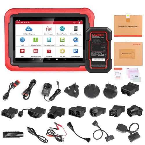 2024 Launch X431 PROS V5.0 Bidirectional Diagnostic Scan Tool with DBSCar VII VCI, ECU Online Coding, CANFD DOIP, FCA AutoAuth, VAG Guide, 37+ Reset