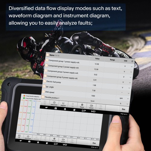 OBDSTAR MOTOSTAR Intelligent Motorcycle/ Snow Mobile/ ATV/ UTV Diagnostic Tool