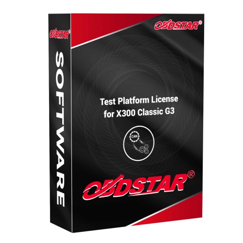 OBDSTAR Test Platform License for OBDSTAR X300 G3