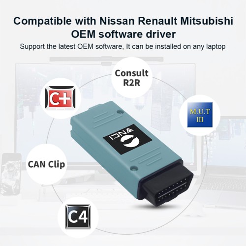 VNCI RNM 3-in-1 Diagnostic Tool for Nissan Renault Mitsubishi