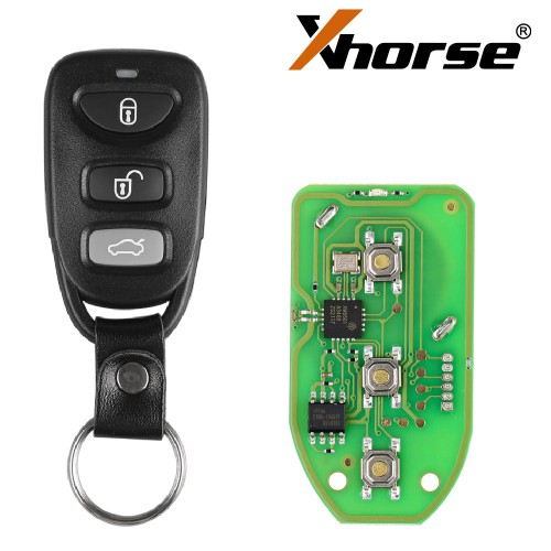 5pcs XHORSE XKHY00EN VVDI2 Hyundai Type Universal Remote Key 3 Buttons Free Shipping