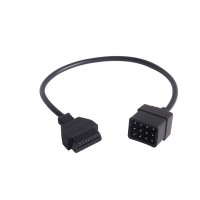 12 pin to OBD2 female Connector Adapter OBD for Renault choose SF09-B
