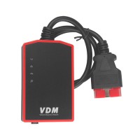 Original WIFI UCANDAS VDM V3.84 full system Automotive Diagnosis Support Win7 WIN8 Andriod 4.0 with Honda Adapter