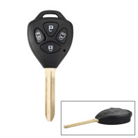 Remote Key Shell 4 Button for Toyota (With Sticker With Sliding Door) 5pcs/lot