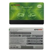 Autoboss V30/V30 Elite Security Card Global Version