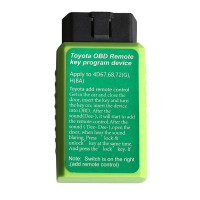 OBD Remote Key Programming Device for Toyota G and Toyota H Chip Vehicle