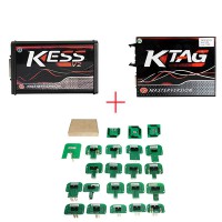 Red PCB! V5.017 KESS Plus V7.020 KTAG Plus BDM Probe Adapters Full Set Free Shipping from UK