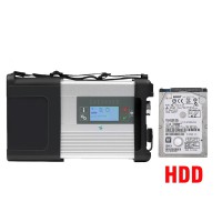 WIFI Version MB Star MB SD Connect Compact C5 Benz Star Diagnosis for Benz Mercedes Cars and Trucks With V2021.12 Software HDD
