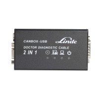 Canbox and Doctor Diagnostic Cable 2 in 1 for Linde 2016 Version