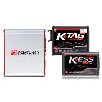 Bundle Package for PCMtuner + KESS V2 + KTAG ECU Programmer