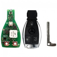 Xhorse VVDI MB Benz FBS3 433/315 Mhz Keyless Smart Key + 3 Buttons Key Shell with Benz Logo