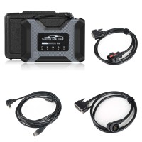 SUPER MB PRO M6+ for Mercedes Benz Car Truck Diagnoses Wireless Diagnosis Tool with LAN & OBD2 and 14PIN Cable Support BMW