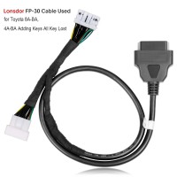 FP-30 Cable Used for Toyota 8A-BA, 4A-BA Adding Keys All Key Lost for Lonsdor Autel Xhorse OBDSTAR