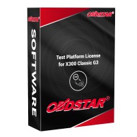 OBDSTAR Test Platform License for OBDSTAR X300 G3