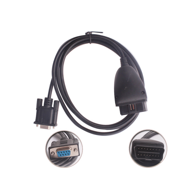 obdii 2 16 pin db9 rs232 cable