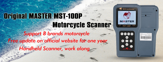 MASTER MST-100P 8 in 1 Wireless Handheld Motorcycle Scanner