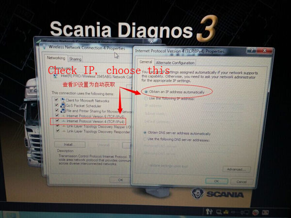 Scania VCI-3 VCI3 Scanner Wifi Wireless Diagnostic Tool for Scania Multi-language