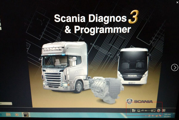 Scania VCI-3 VCI3 Scanner Wifi Wireless Diagnostic Tool for Scania Multi-language