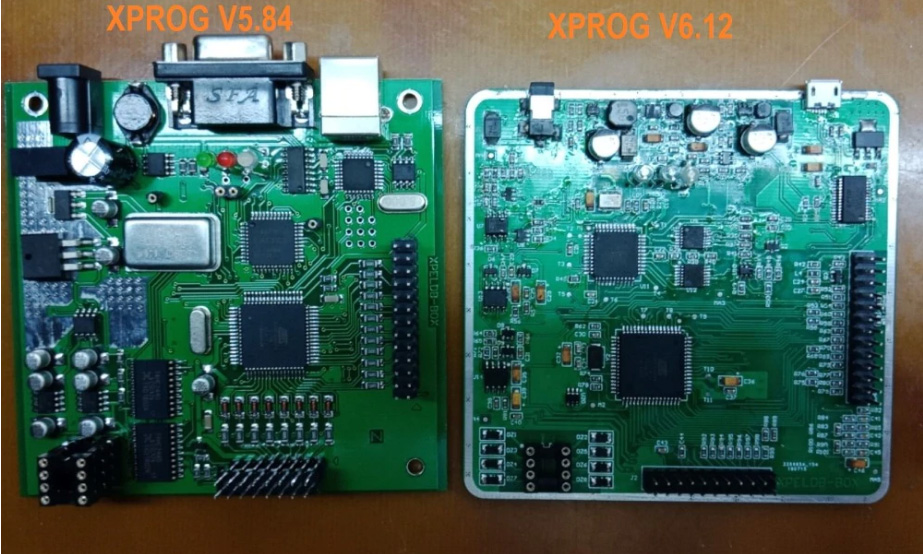 XPROG 6.12 vs.5.84 