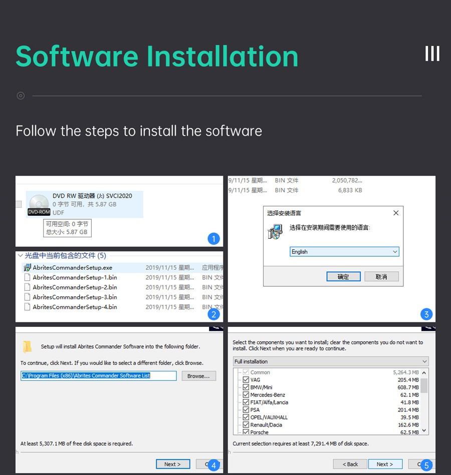 SVCI FVDI V2020  software install
