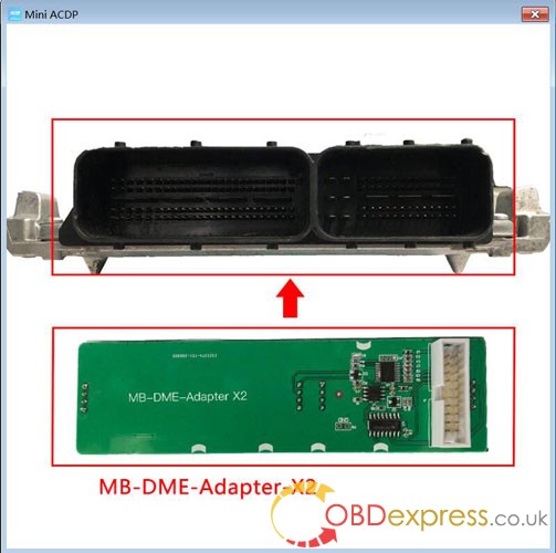 how to use Yanhua Mini ACDP Mercedes Benz DME clone  