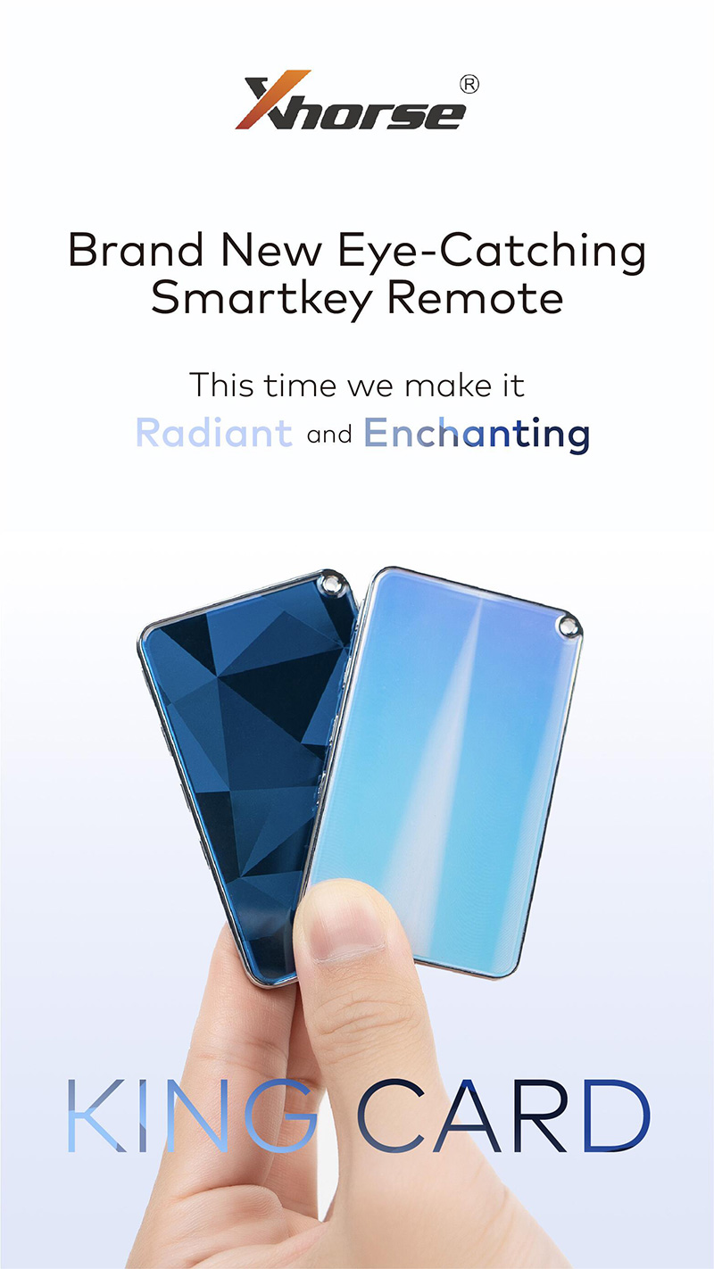 Xhorse King Card Key Slimmest Universal Smart Key Remote