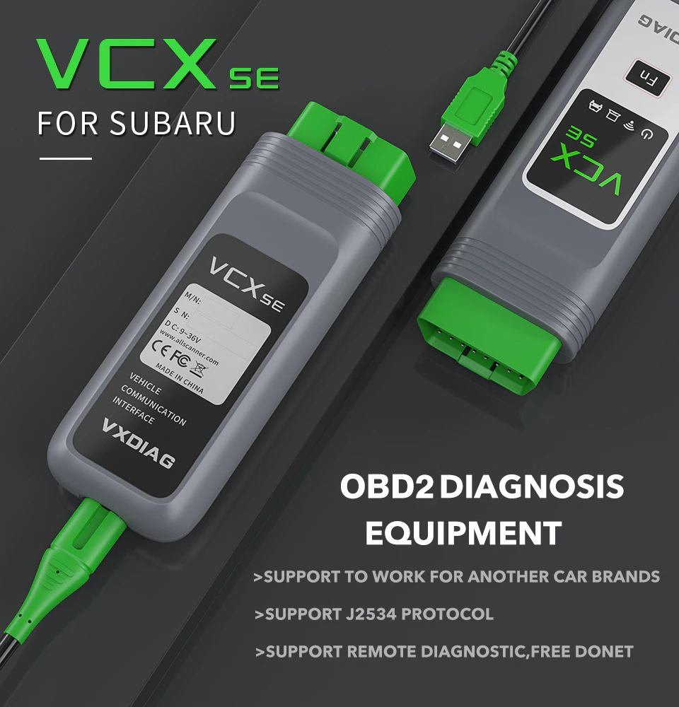 VXDIAG VCX SE for Subaru