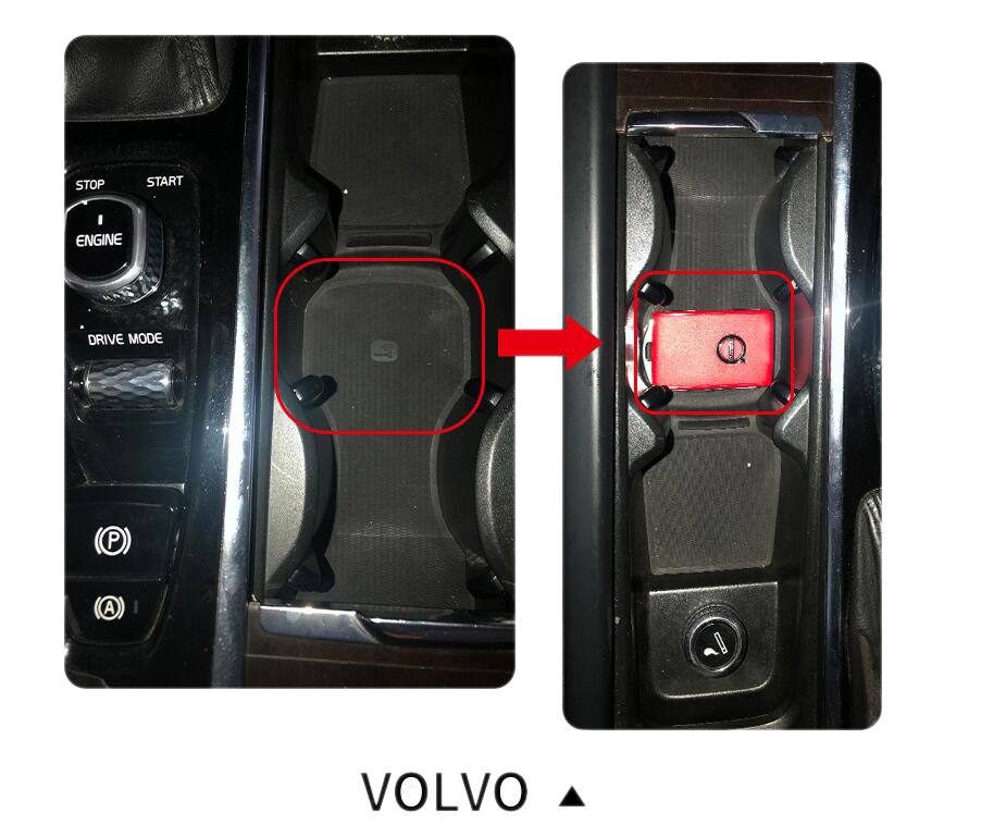 Volvo programming key area