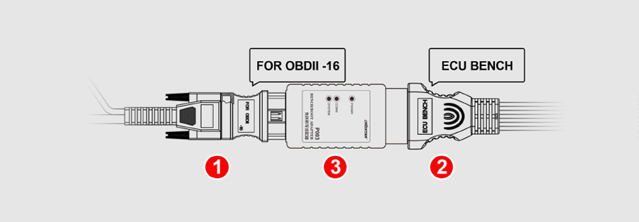 OBDSTAR P003 Kit boot mode