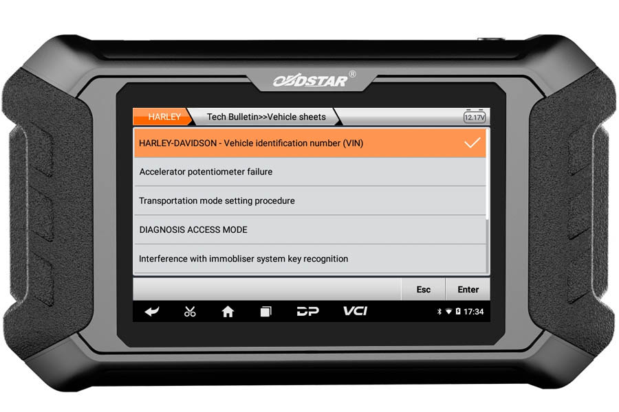 OBDSTAR iScan Harley Diagnostic Tool-2