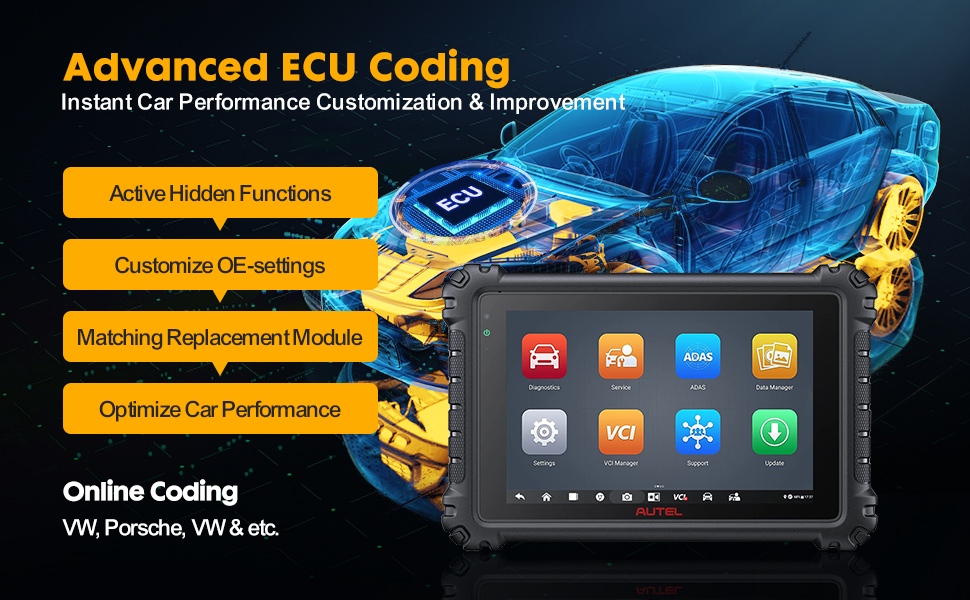 Autel MaxiCOM MK906 PRO advanced ecu coding