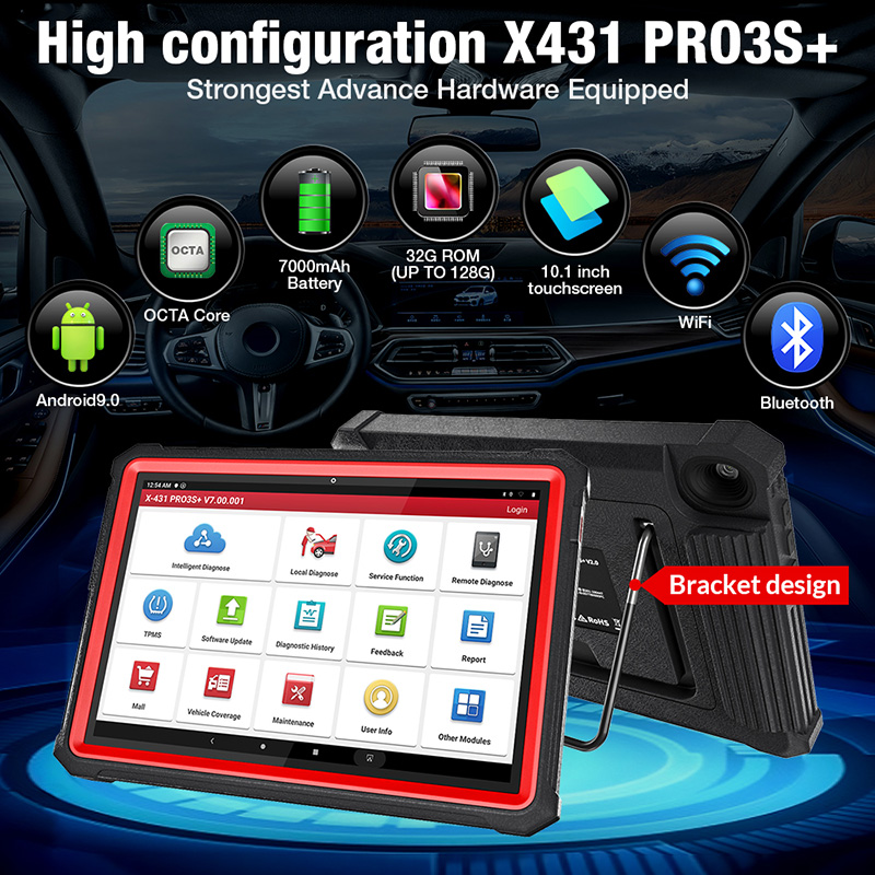 LAUNCH X431 PRO3S+ Specifications